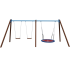 Купить Детский игровой комплекс  Kidigo Triple Fun Wood в Киеве - фото №1